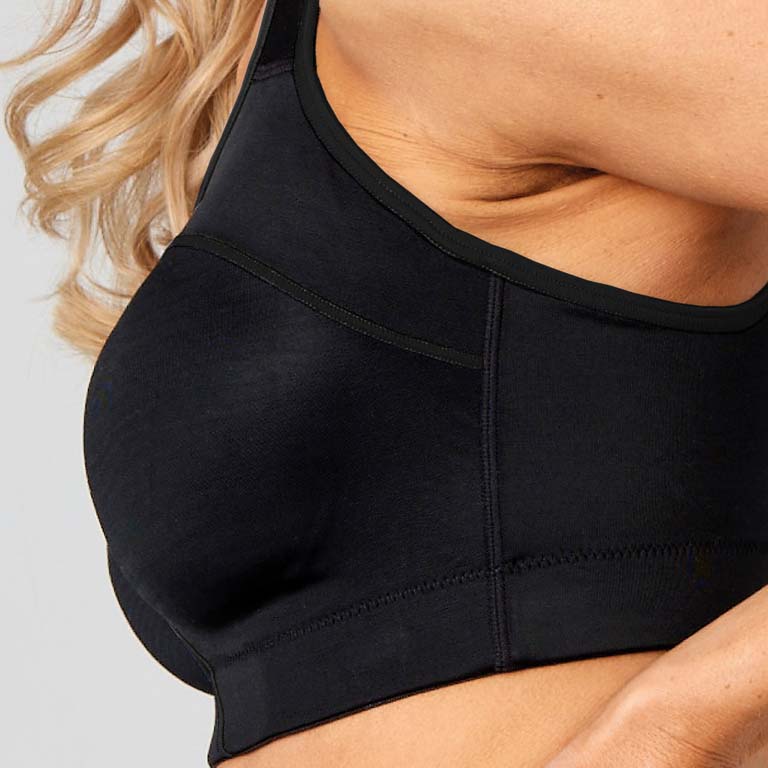 Padded sportbeha Zwart