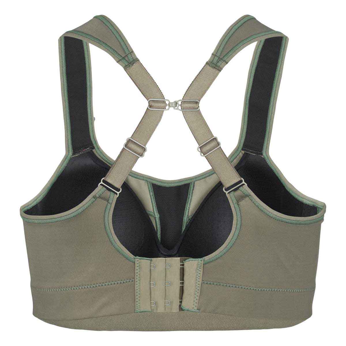 Padded sportbeha Groen