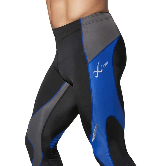 Stabiliyx compressiebroek Man Zwart/Blauw