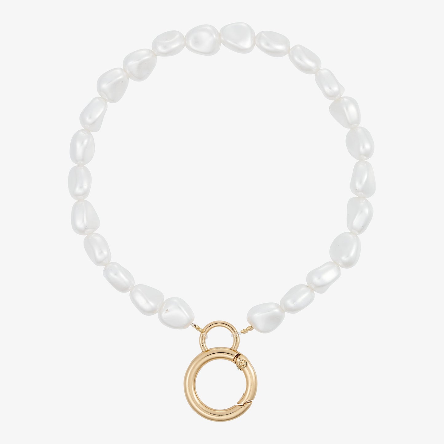 Wolff Jewelry Pearl Phone Chain Accessories Hvid