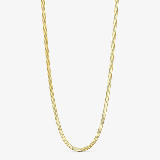 Wolff Jewelry Kleo Necklace 3 mm Halskæder 18 karat guldbelagt