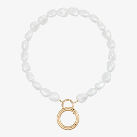Wolff Jewelry Pearl Phone Chain Accessories Hvid