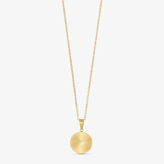 Wolff Jewelry Sunny Mini Necklace Halskæder 18 karat guldbelagt