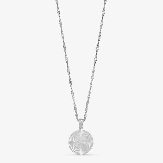 Wolff Jewelry Sunny Necklace Halskæder Sølvfarvet