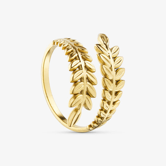 Wolff Jewelry Vanza Ring Ringe 18 karat guldbelagt